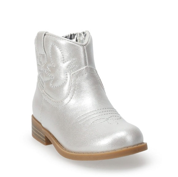 jumping beans Other - Shiny Metallic Cowgirl Boots NWT